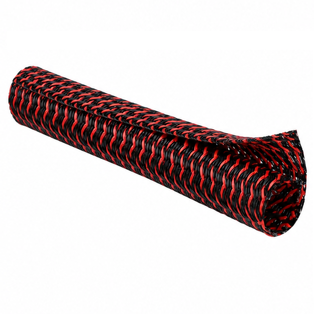 Self-Closing Braided Cable Sleeve