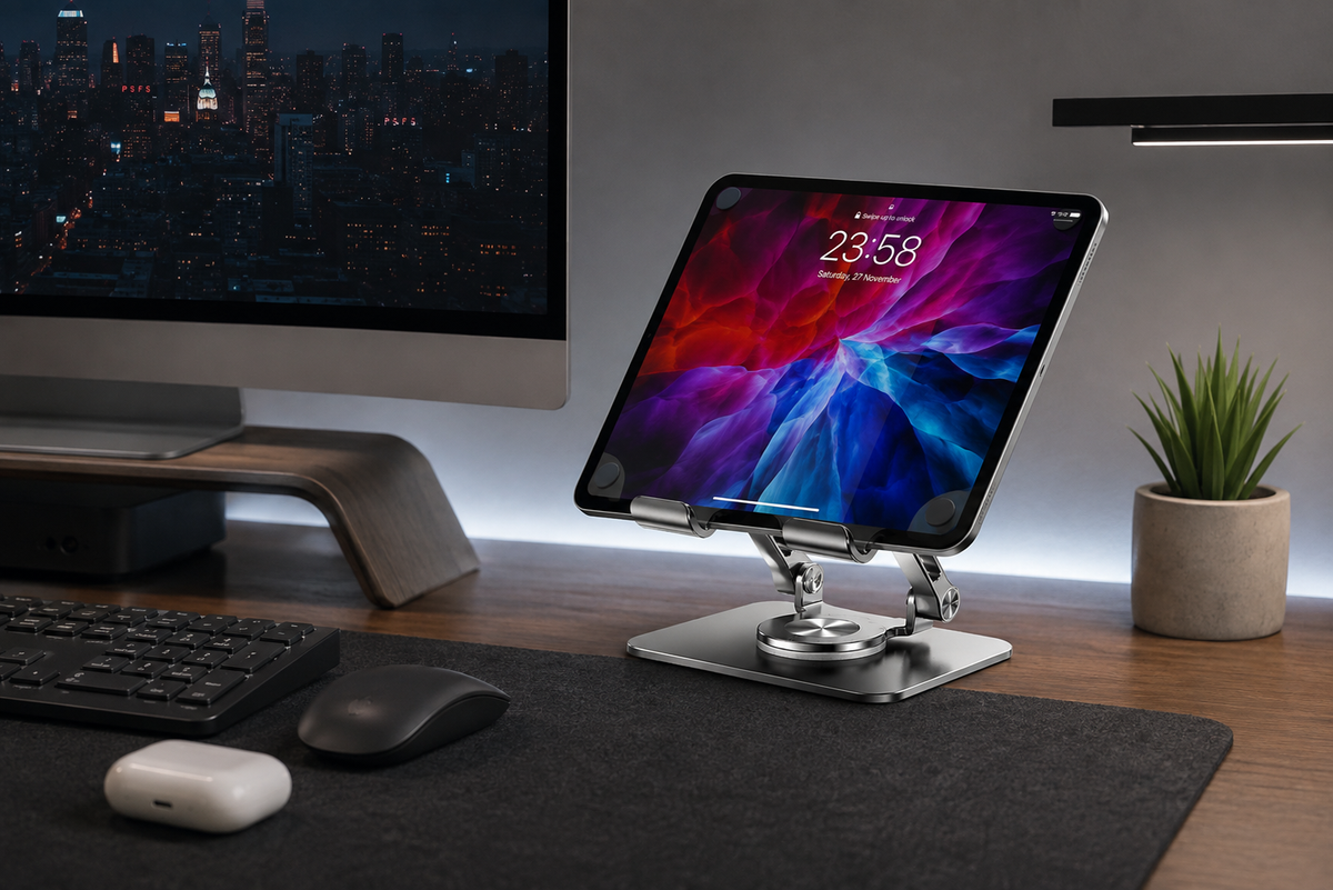 Axis 360° Rotating Aluminum Tablet Stand