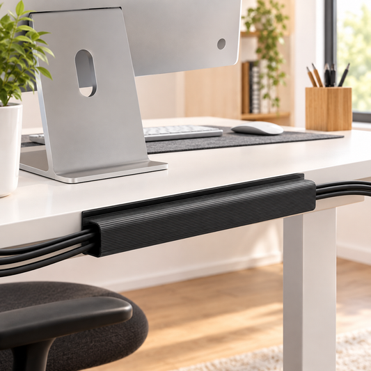 Under-Desk Adhesive Cable Raceway
