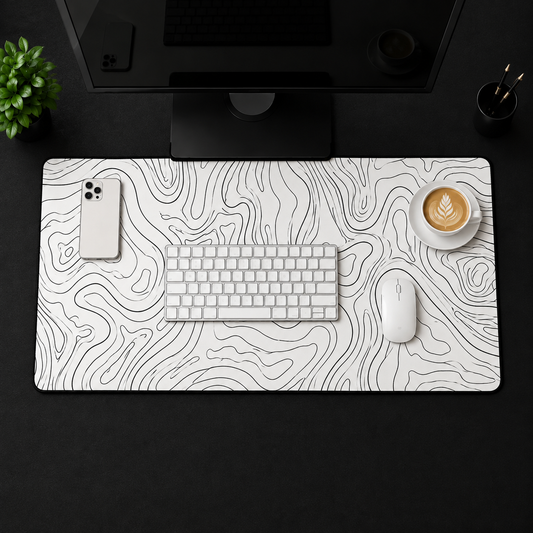 Topography Workspace Desk Mat