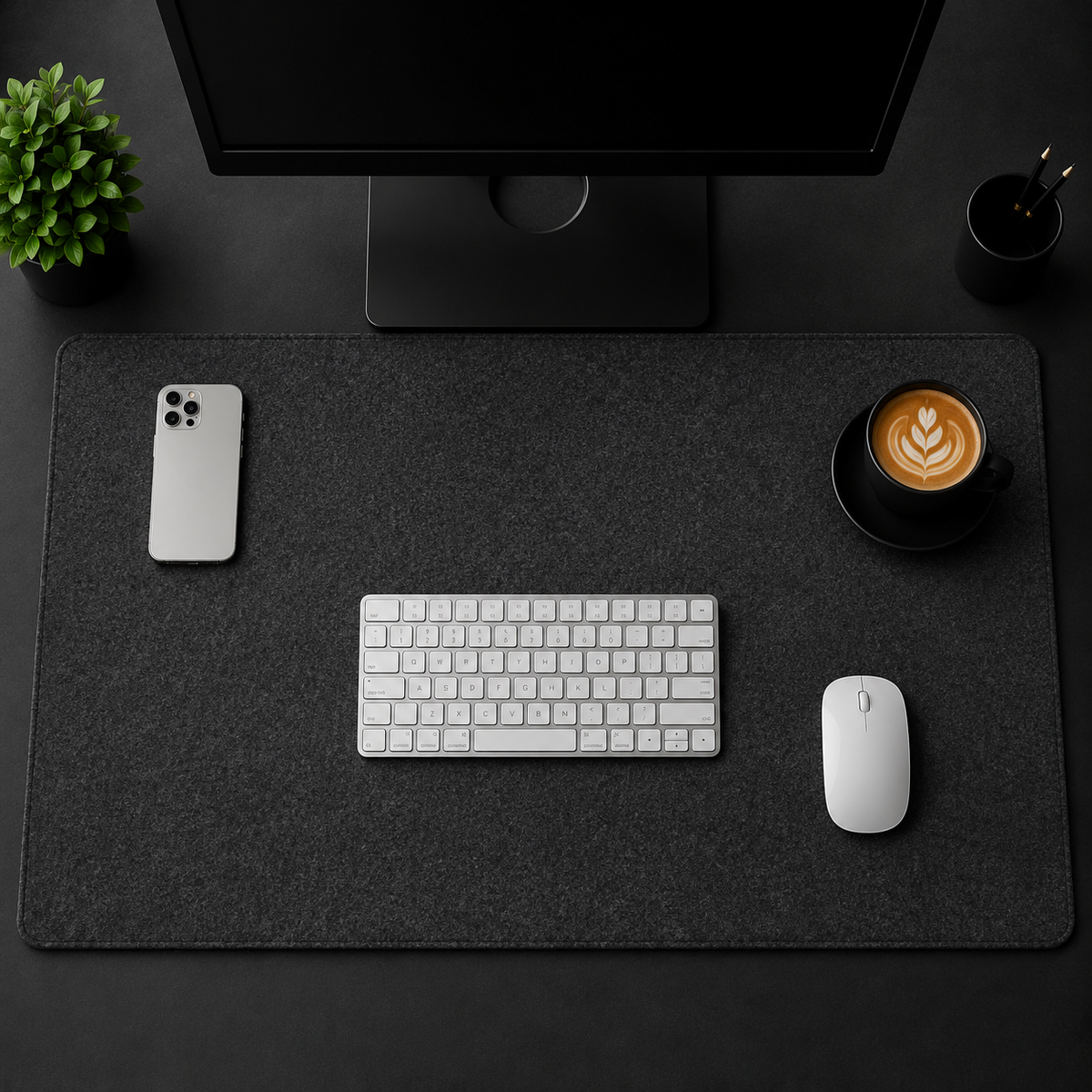 Premium Merino Wool Felt Desk Pad