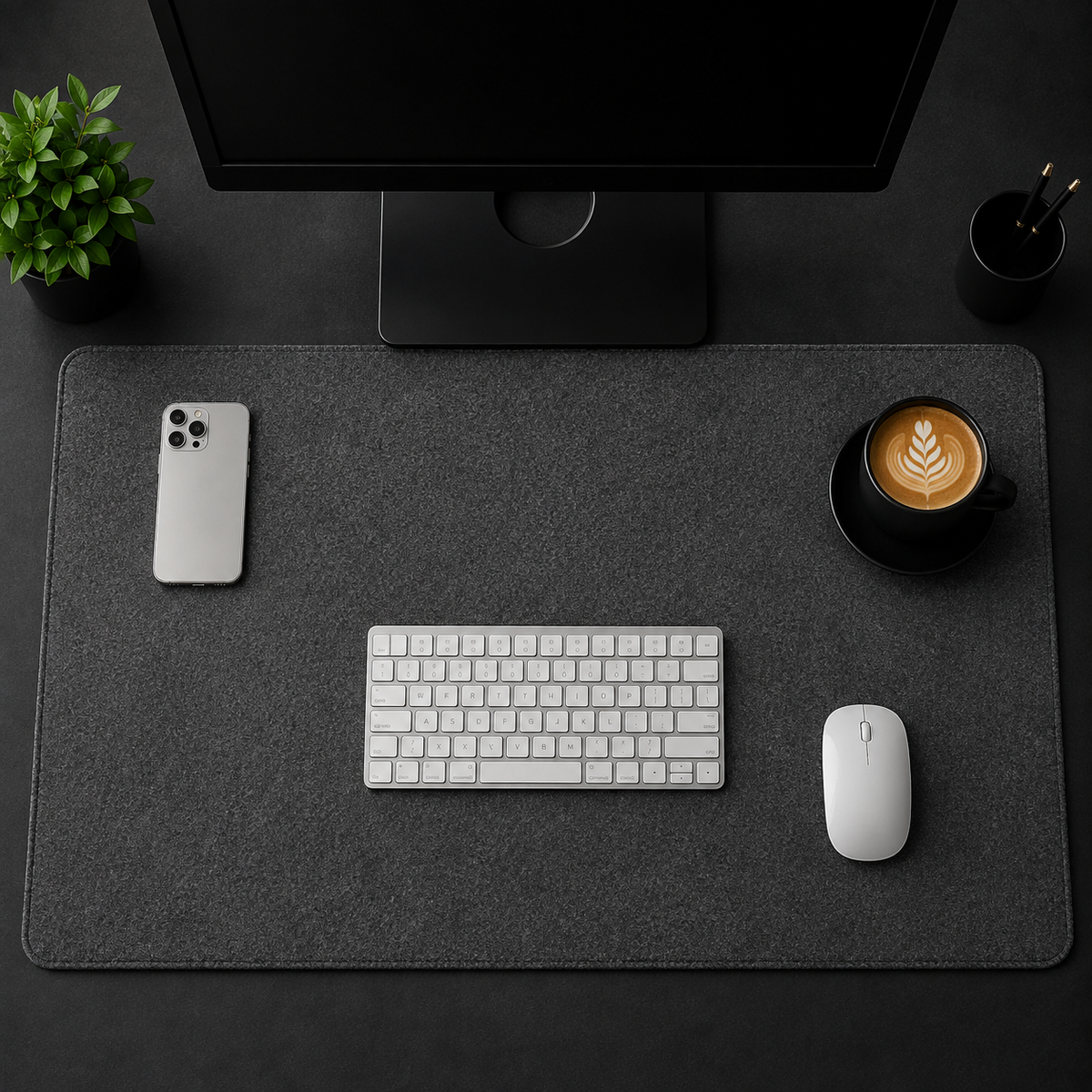 Premium Merino Wool Felt Desk Pad