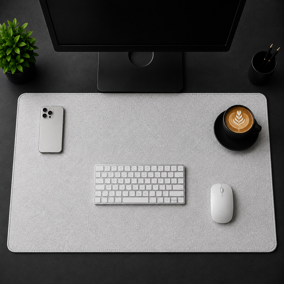 Premium Merino Wool Felt Desk Pad