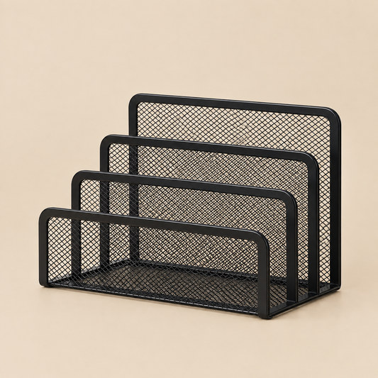 Grid Mesh Vertical Desk Organizer