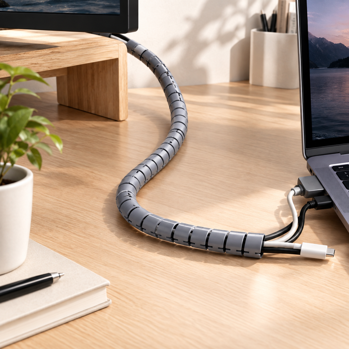 Spiral Cable Management Wrap