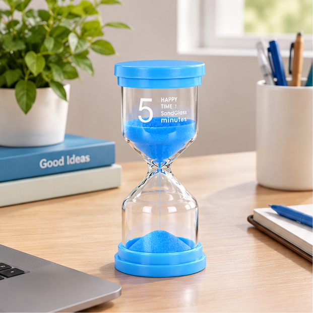 Sleek Desktop Productivity Sand Timer