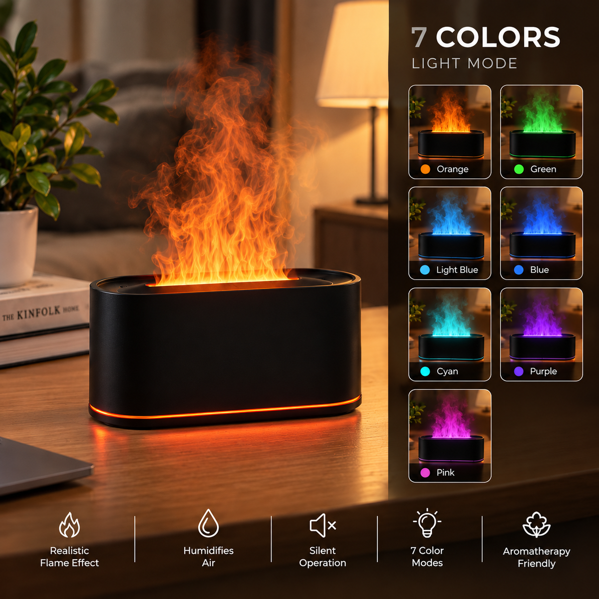 Magma Flame Ambient Aroma Diffuser
