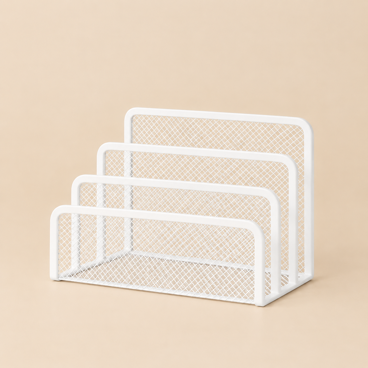 Grid Mesh Vertical Desk Organizer