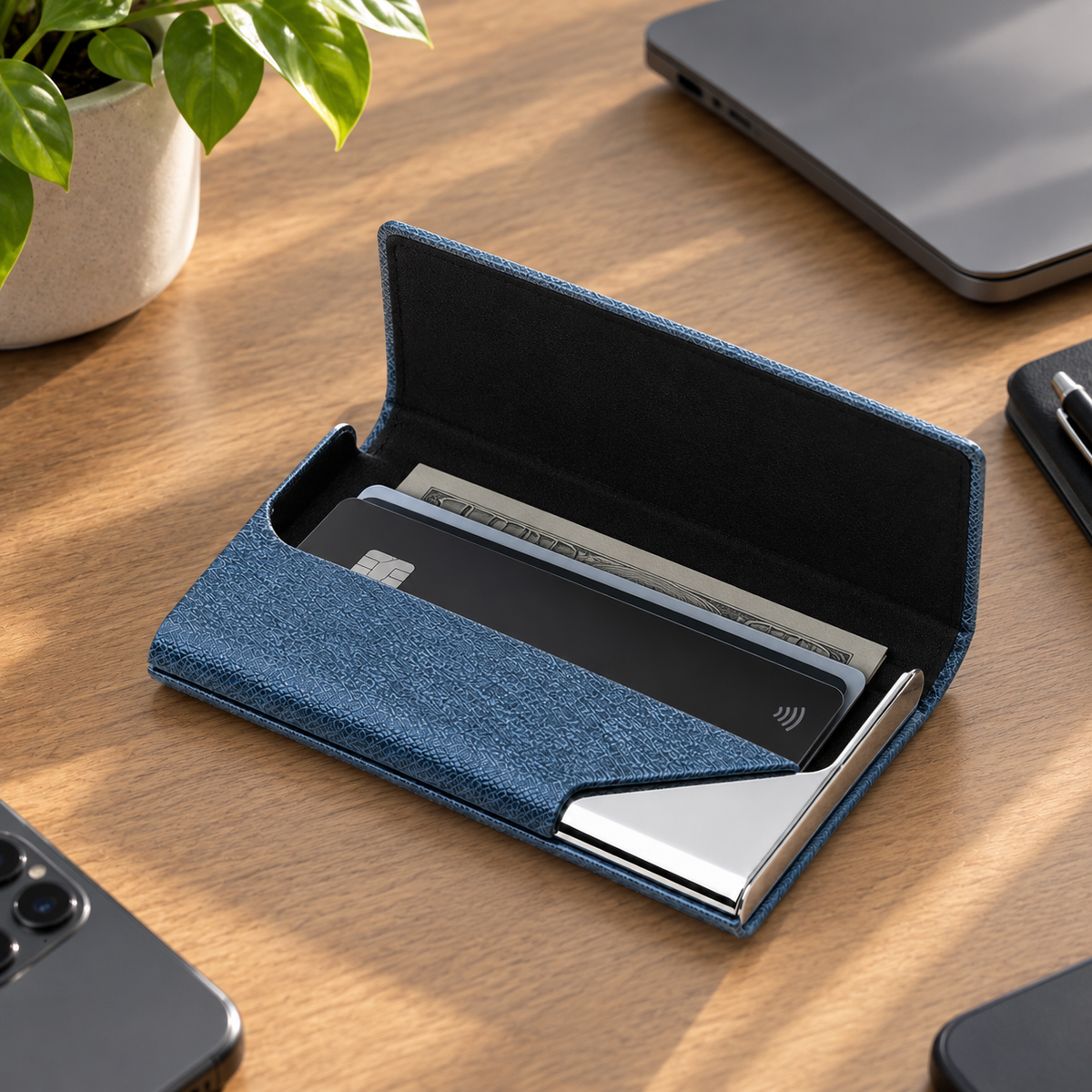 Minimalist Aluminium Card Wallet