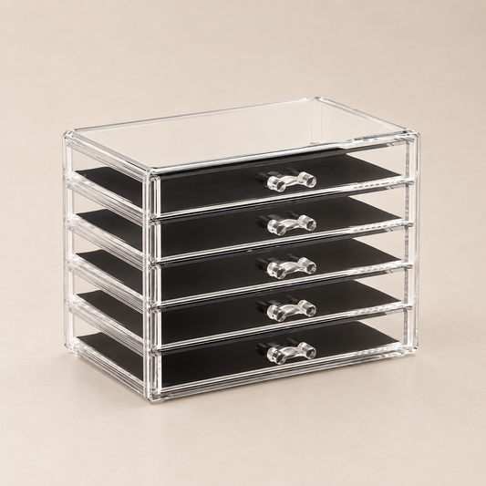 Axis Modular Clear Acrylic Desk Organizer