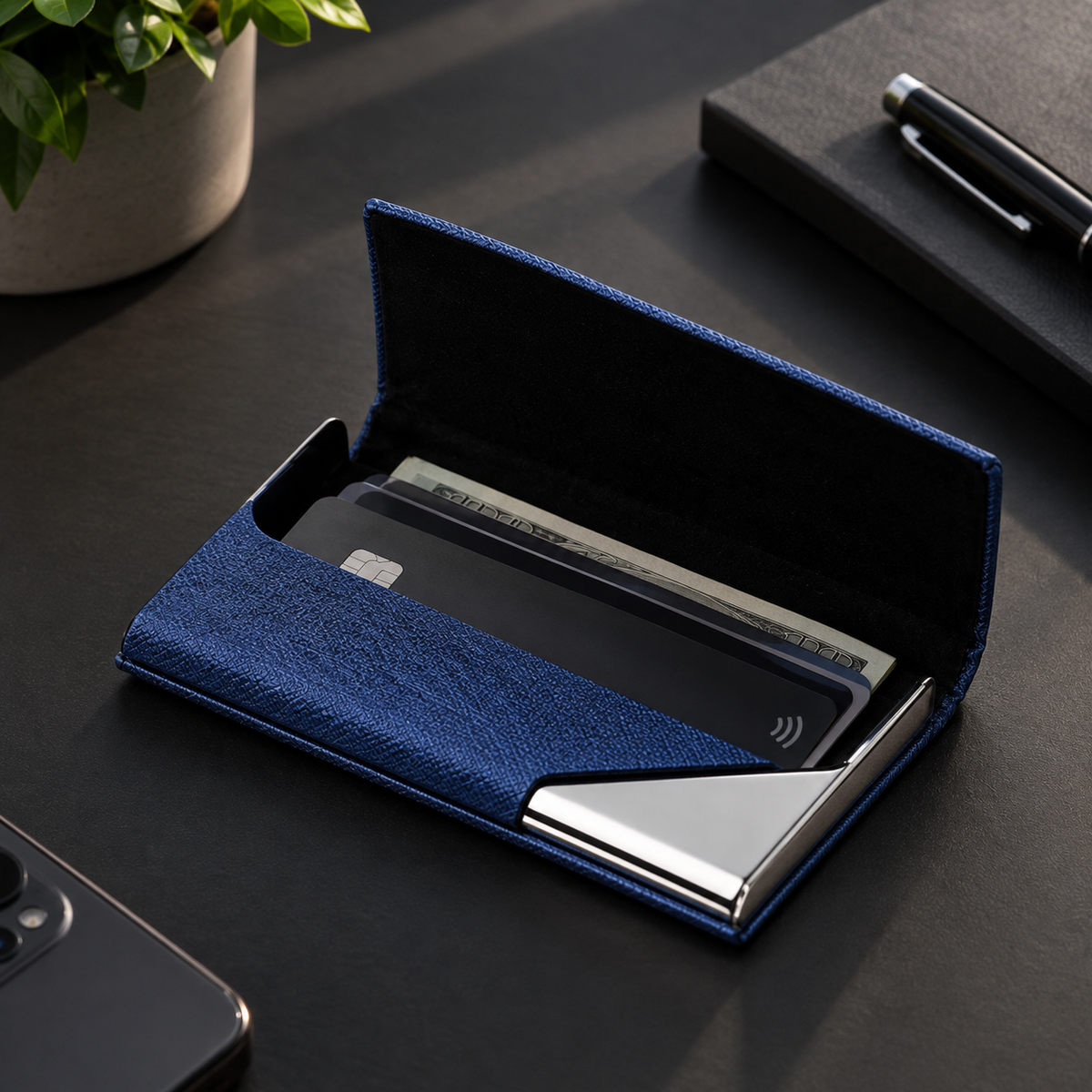 Minimalist Aluminium Card Wallet