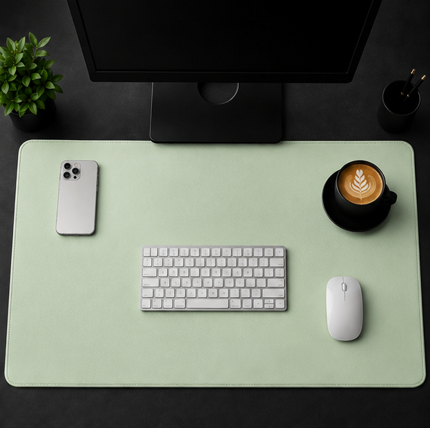 Stealth Black Workspace Desk Pad