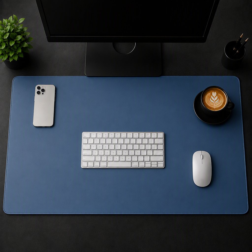 Stealth Black Workspace Desk Pad