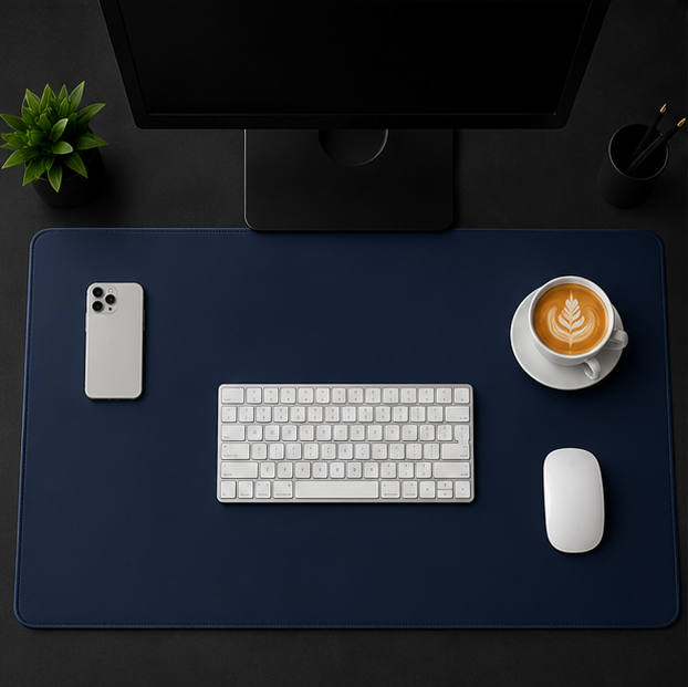 Minimalist Eco-Leather Desk Mat