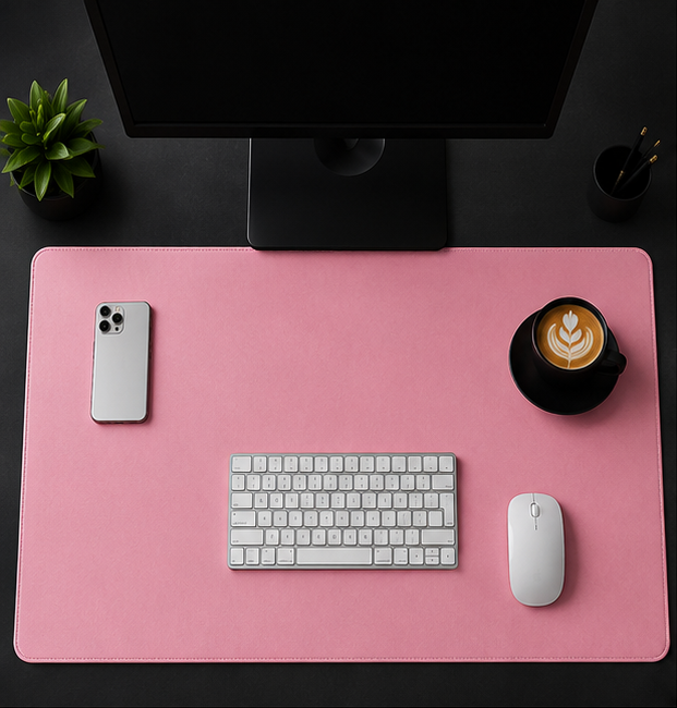 Stealth Black Workspace Desk Pad