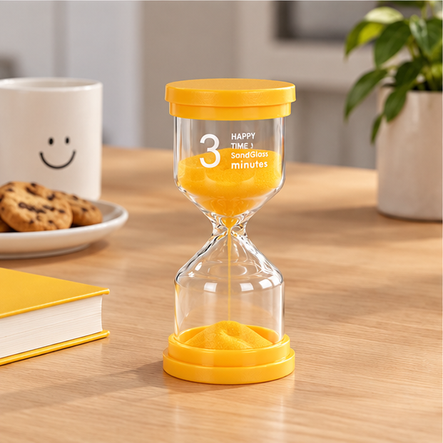 Sleek Desktop Productivity Sand Timer