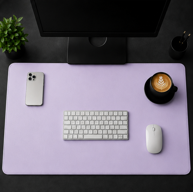 Stealth Black Workspace Desk Pad