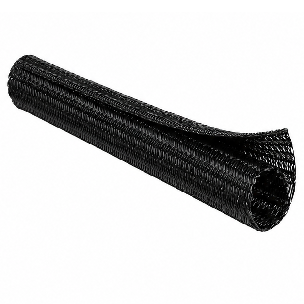 Self-Closing Braided Cable Sleeve