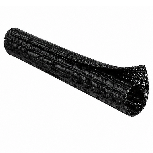 Self-Closing Braided Cable Sleeve