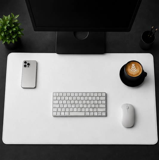 Stealth Black Workspace Desk Pad